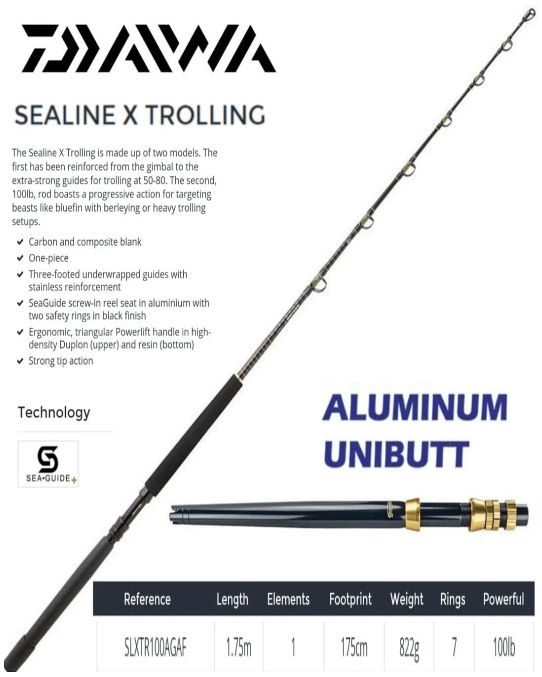 DAIWA SEALINE X TROLLING