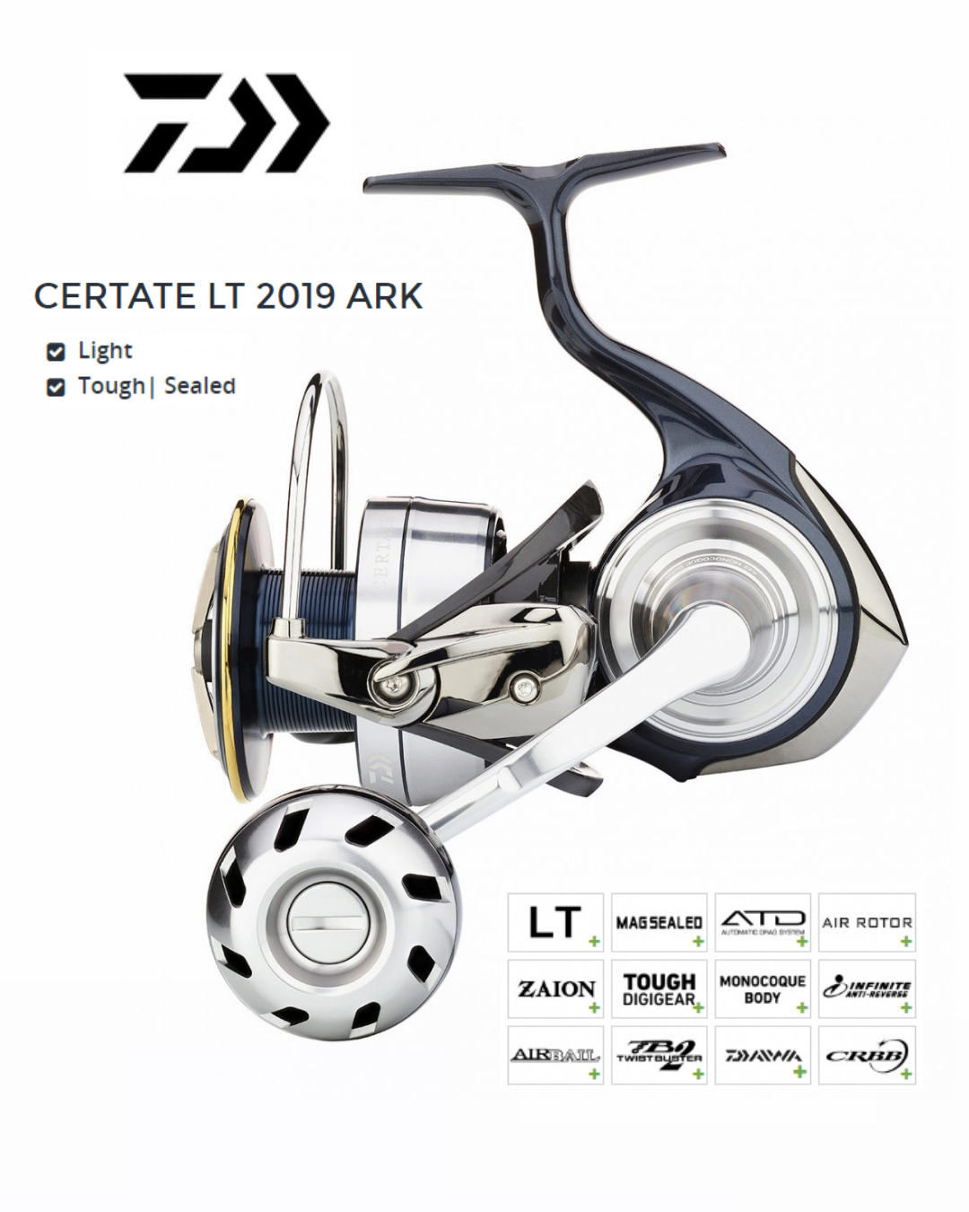 Daiwa CERTATE-G LT ARK (2019)
