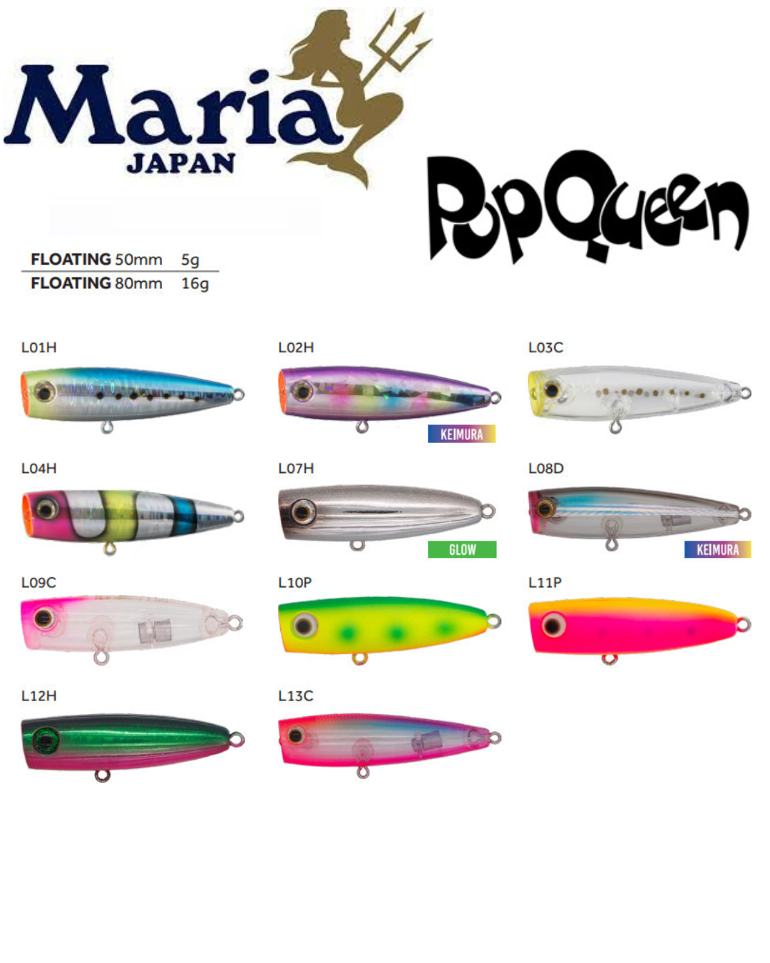 Maria Pop Queen Popper F50/F80