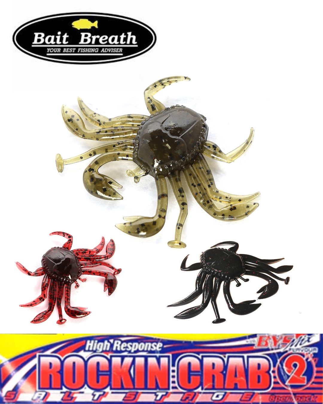 Bait Breath Rockin Crab 2"