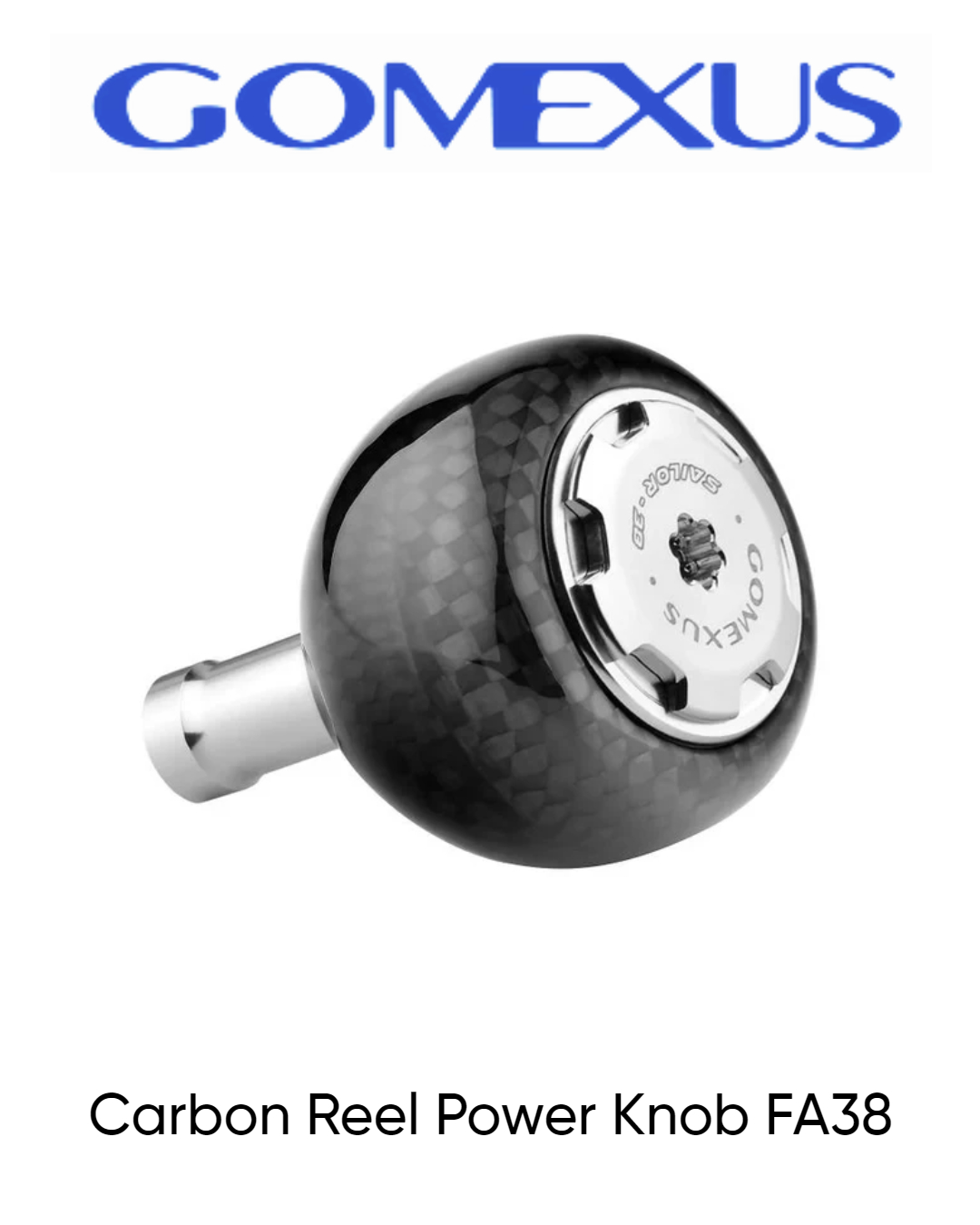Gomexus Carbon Reel Power Knob FA38