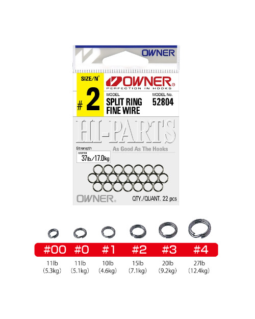 OWNER Split Ring Fine Wire